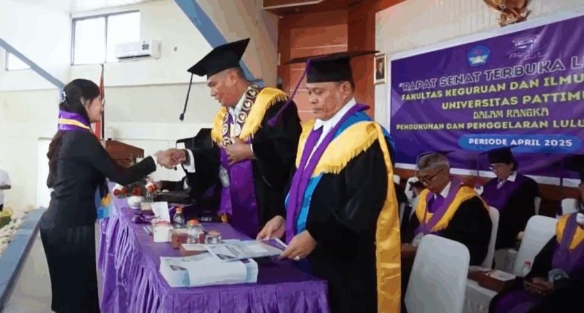 Yudisium FKIP Universitas Pattimura Periode April 2025: 415 Lulusan Siap Mengabdi untuk Negeri