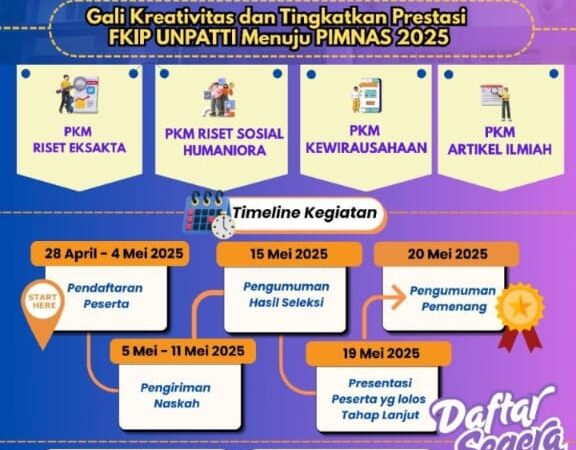 Program Kreativitas Mahasiswa (PKM) Tahun 2025