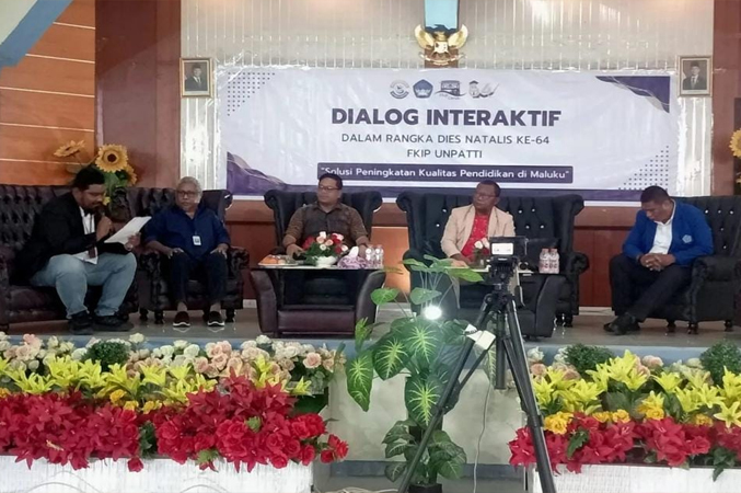 Dialog Interaktif Dies Natalis ke-64 FKIP UNPATTI: Merumuskan Solusi Peningkatan Kualitas Pendidikan di Maluku