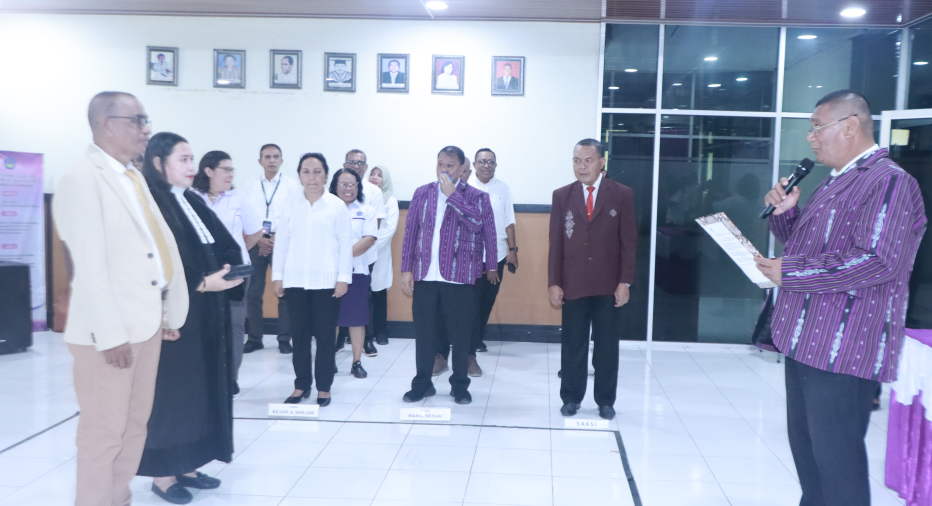 Pelantikan Koordinator Program Studi PAUD FKIP Unpatti: Dr. L. J. Lokollo, M.Pd Resmi Nahkodai Program Studi