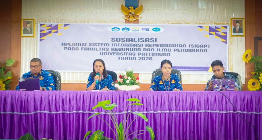 Sosialisasi Aplikasi SIGAP Dalam Lingkup FKIP Unpatti