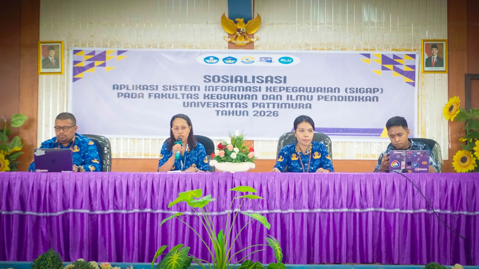 Sosialisasi Aplikasi SIGAP Dalam Lingkup FKIP Unpatti