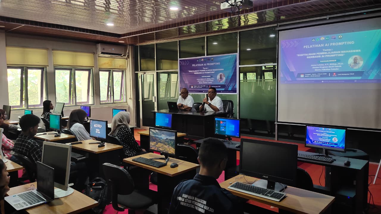 Pelatihan AI PROMPTING “Digitalisasi Pembelajaran Mahasiswa Berbasis AI Prompting”
