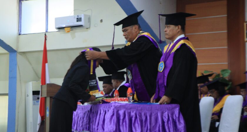 Pengukuhan dan Penggelaran Lulusan Sarjana FKIP Unpatti Periode April Tahun 2026