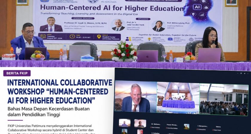 International Collaborative Workshop “Human-Centered AI for Higher Education” Bahas Masa Depan AI dalam Pendidikan Tinggi