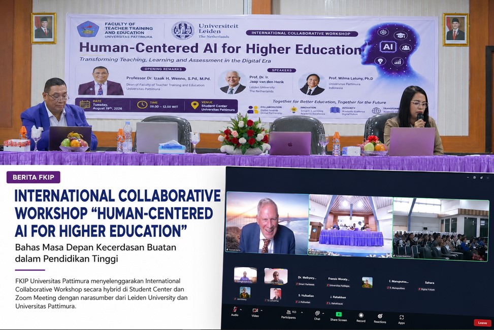 International Collaborative Workshop “Human-Centered AI for Higher Education” Bahas Masa Depan AI dalam Pendidikan Tinggi